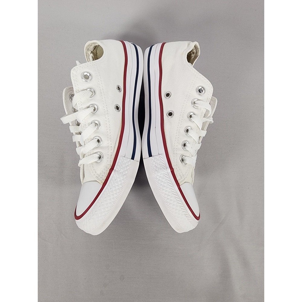 Converse Chuck Taylor All Star Low Top Sneakers White Canvas M9696 Mens 5 Wo 7 - Picture 8 of 14